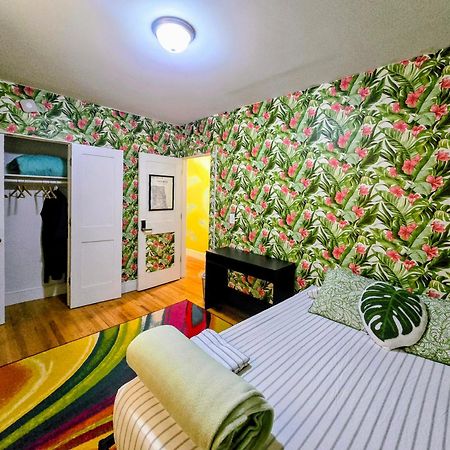 ניו יורק Tropical Comfort Room In Harlem Cozy Stay With Snacks & Style מראה חיצוני תמונה